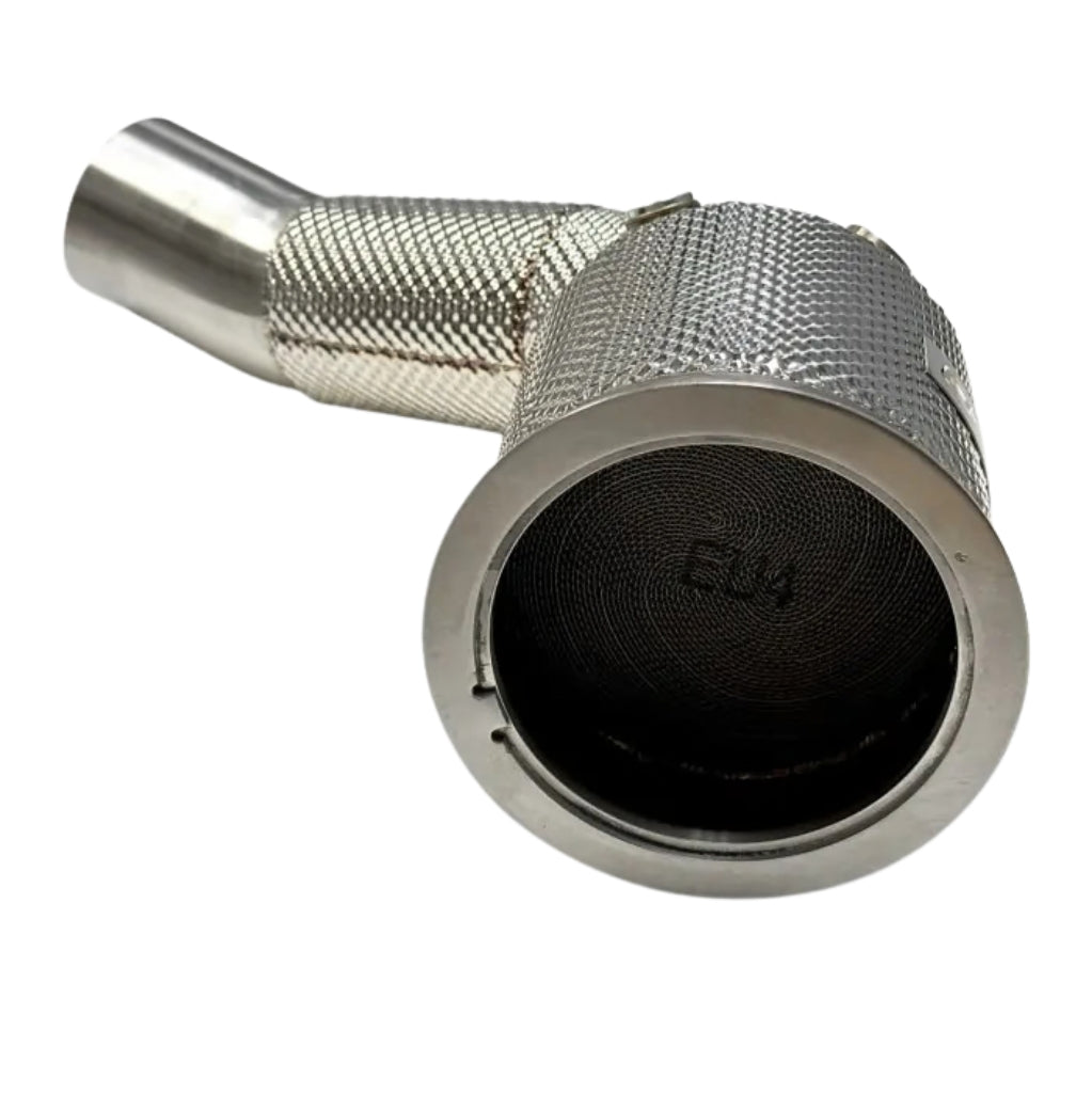 034 Motorsport - Stainless steel racing catalytic converter set - Audi RS6 / RS7 C8