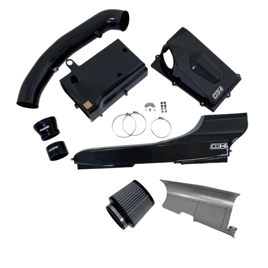 034 Motorsport - X34 Carbonfaser-Ansaugstutzen (geschlossen) - Audi RS3