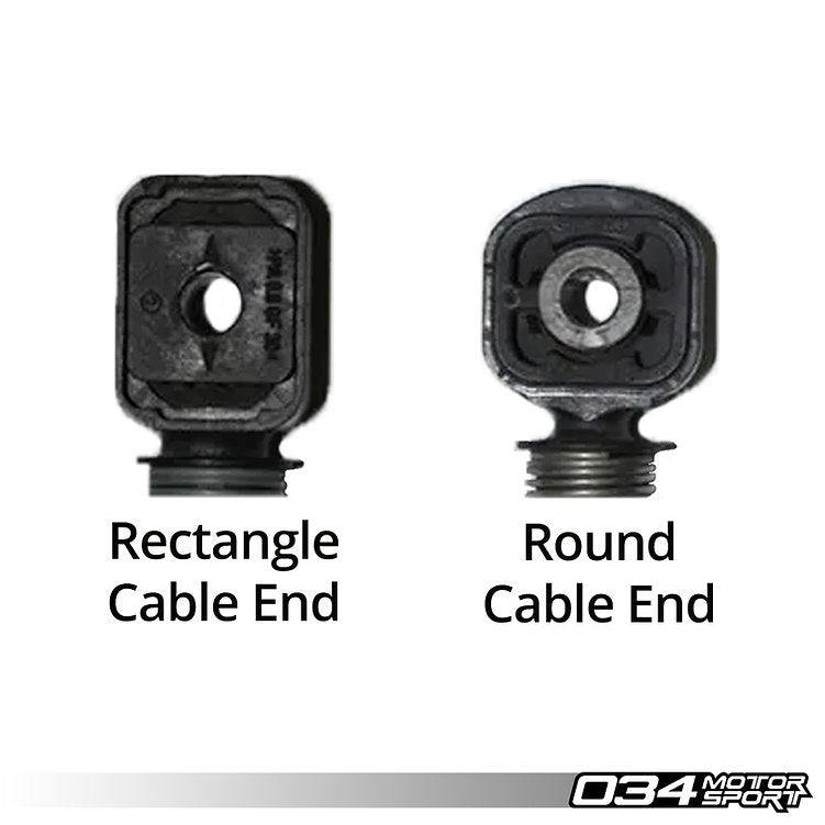 034Motorsport - Billet Solid Shifter Bushing Kit – Audi A3 8P / VW Golf 5 GTI