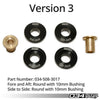 034Motorsport - Billet Solid Shifter Bushing Kit – Audi A3 8P / VW Golf 5 GTI