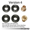 034Motorsport - Billet Solid Shifter Bushing Kit – Audi A3 8P / VW Golf 5 GTI