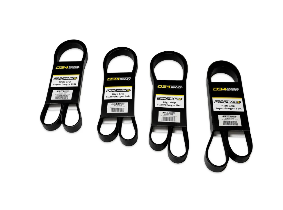 034Motorsport - Dynamic+ Supercharger Belt - Audi S4 / S5 / Q5 B8 A6 / A7 C7 / A8 D4 EA837 3.0T