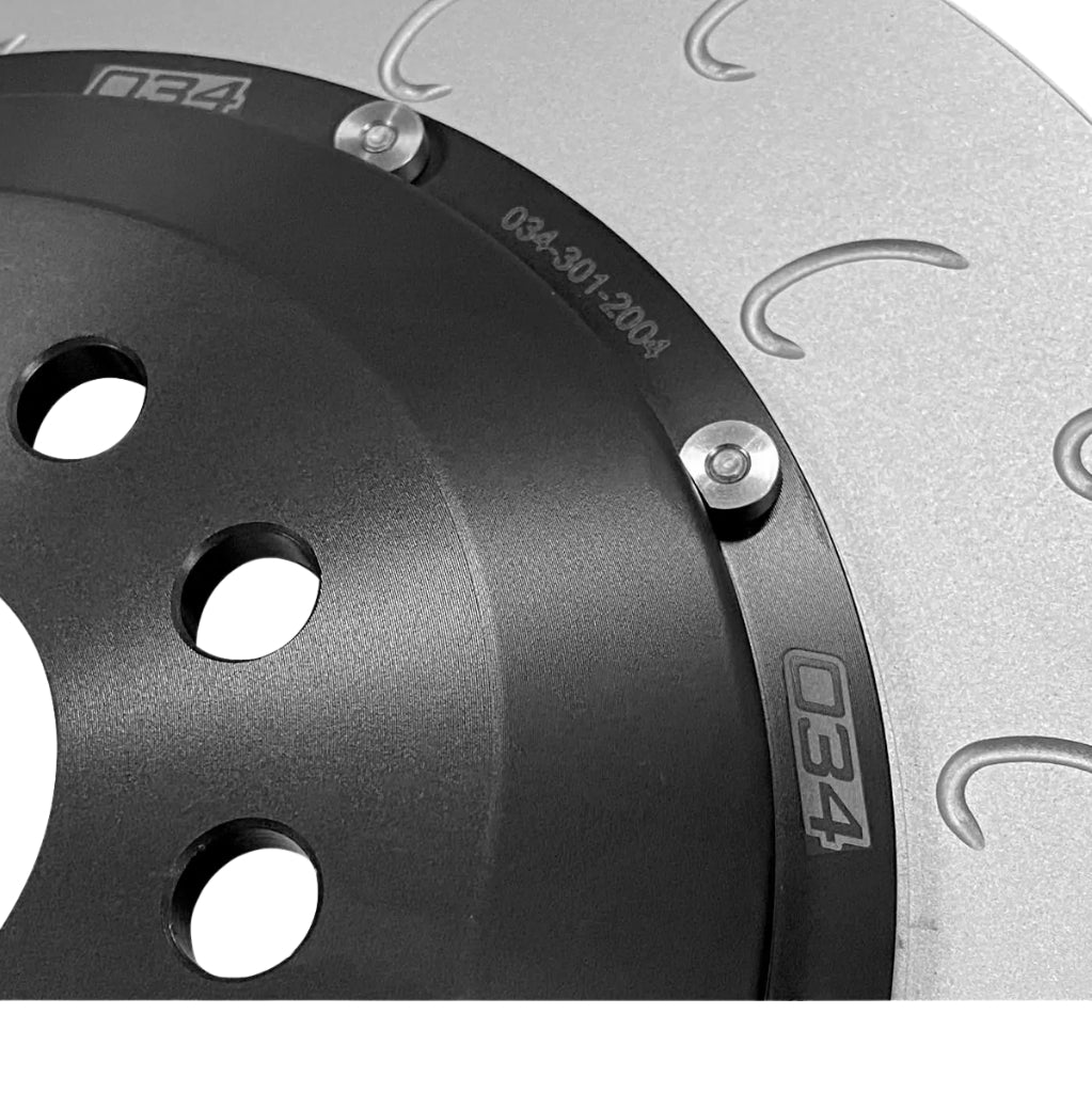 034 Motorsport - zweiteilige hintere Bremsscheibe - MQB VW Audi