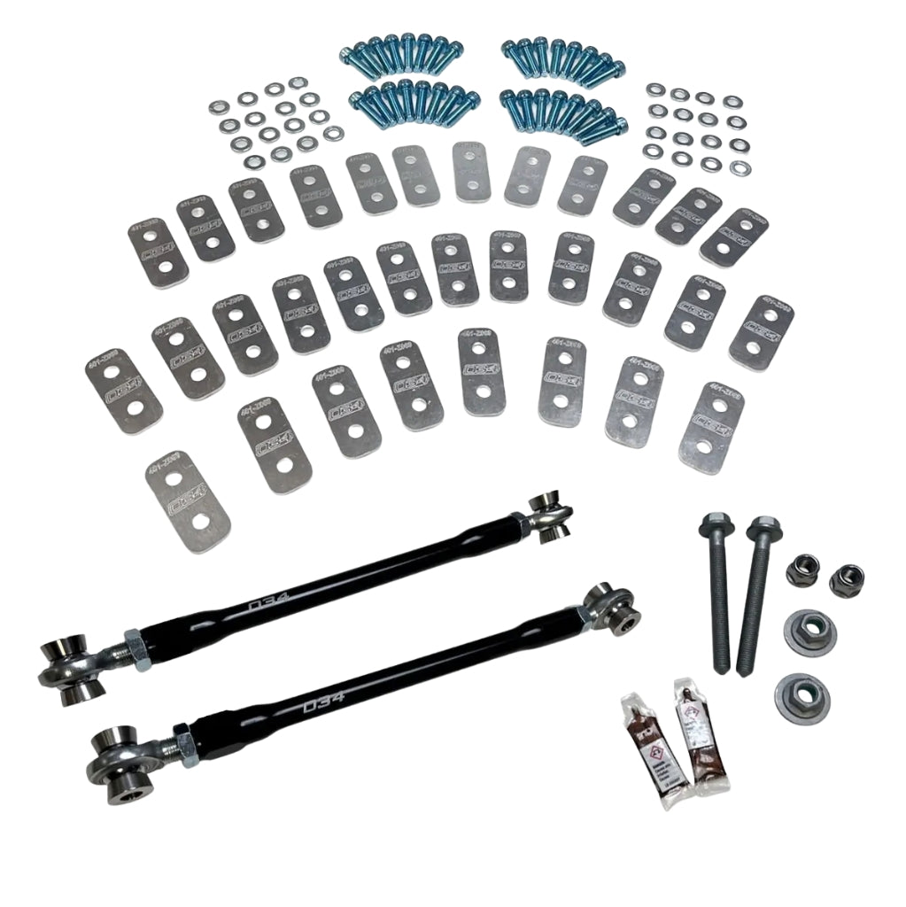 034 Motorsport – Dynamic+ Sturz-Spur-Kit – AUDI R8 42 / FG