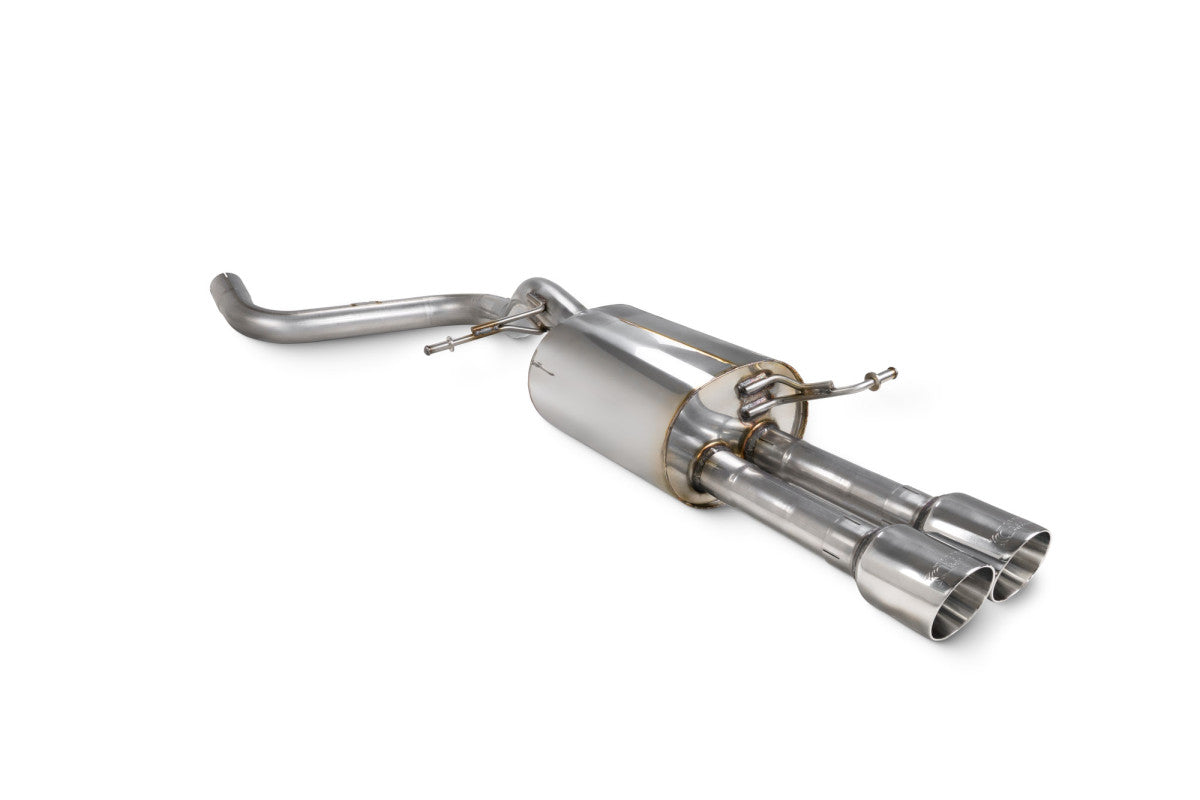 Tylko tylny tłumik Scorpion Ford MK7 Fiesta 1.0TEcoBoost 02