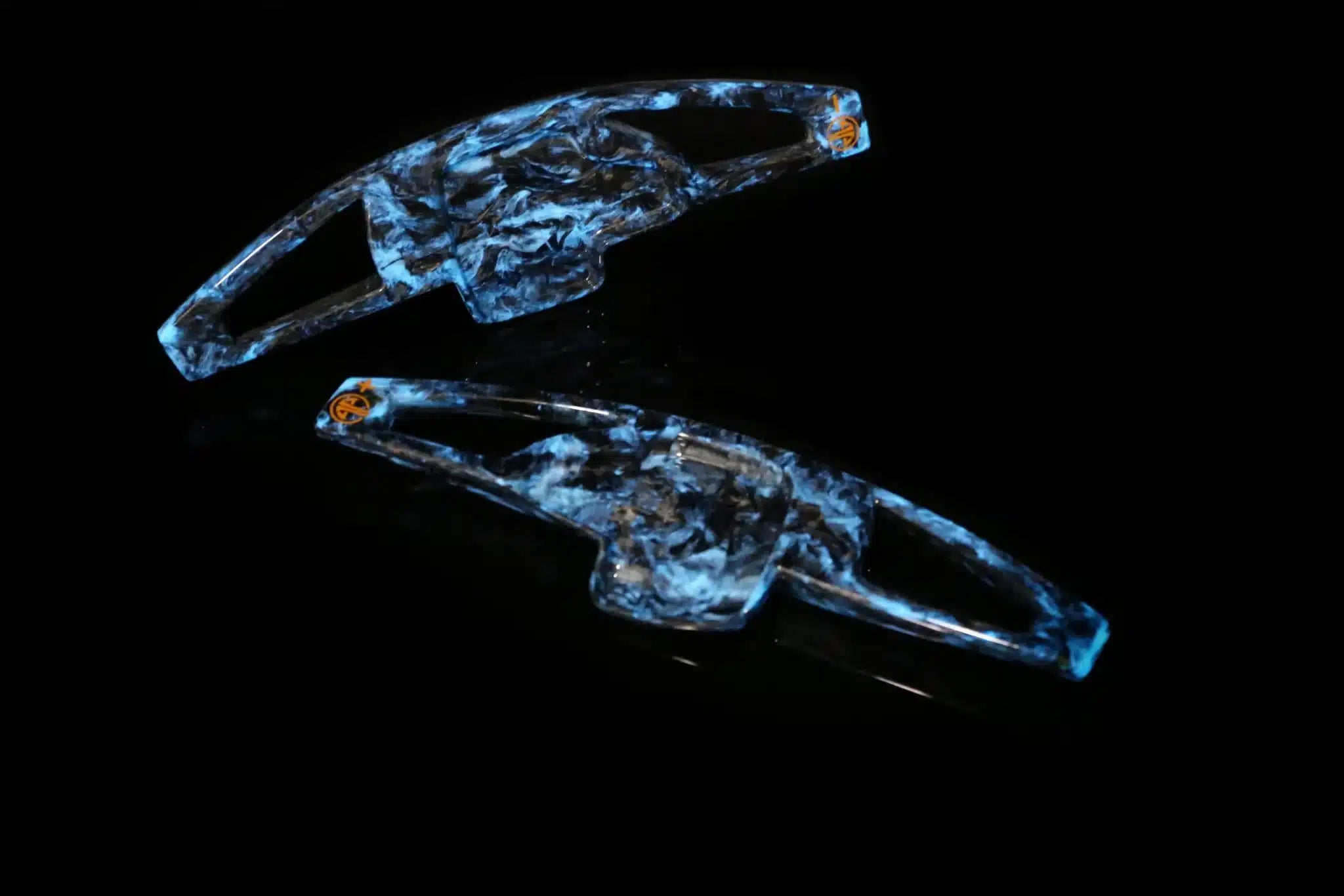 Palettes de changement de vitesse Armaspeed Bleu Lumineux Ford MK 3 4 ST 1