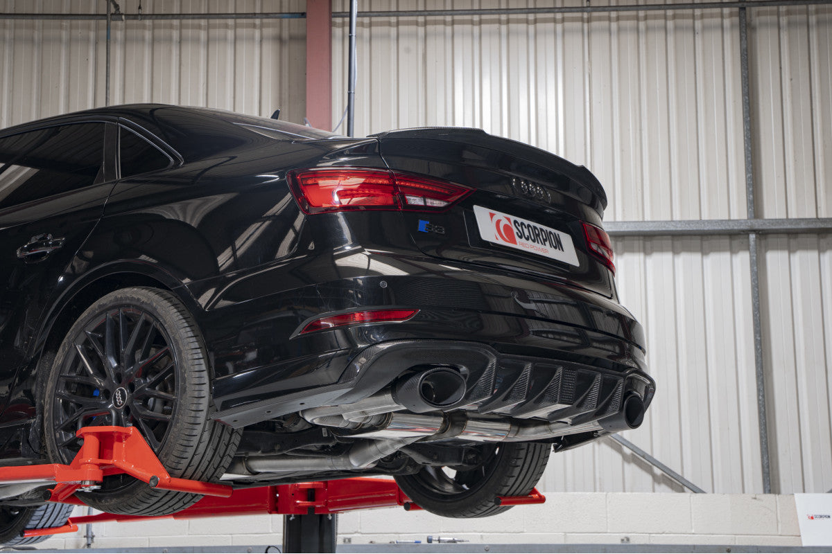 Scorpion Resoneerde GPF BACK Systeem Audi S3 2.0T 8V 5