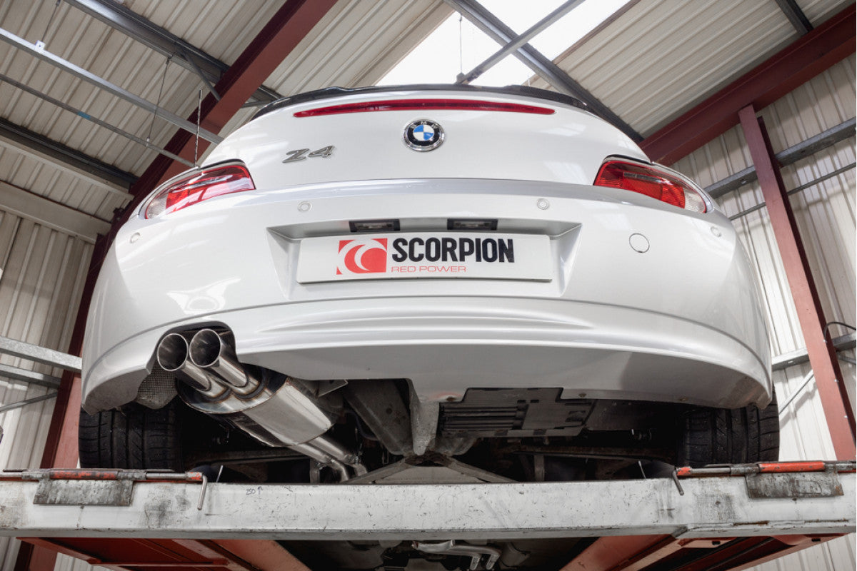 Sistema de escape resonante Scorpion para BMW Z4 E85 E86 07