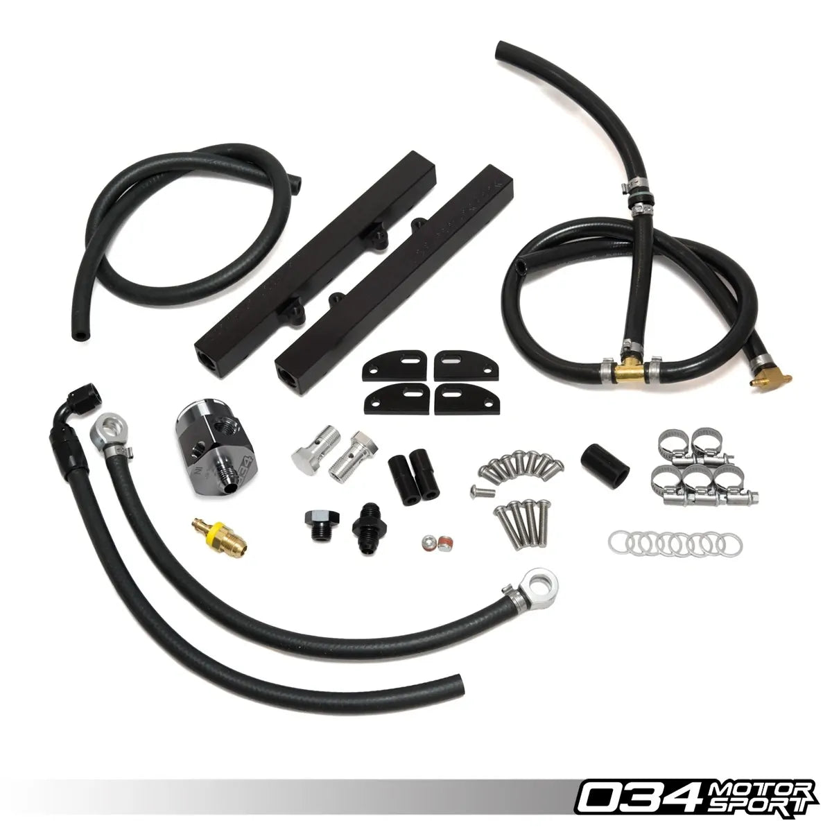 034 Motorsport Complete Fuel Rail Kit Audi S4 2.7T (Drop In) 01