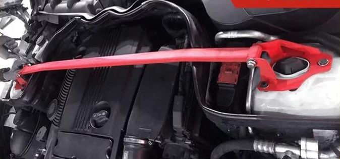 mercedes strut bar fit