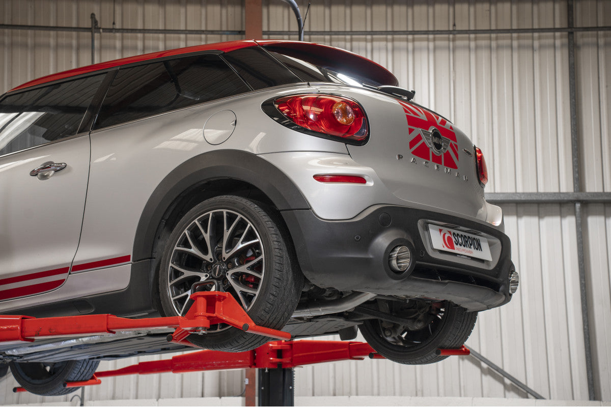 Scorpion Nicht-resonanter Cat-Back-Auspuff Mini Countryman R60 R61 6