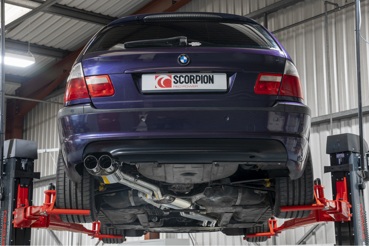 Sistema de respaldo de gato Scorpion BMW E46 320 325 330 2000 06 04