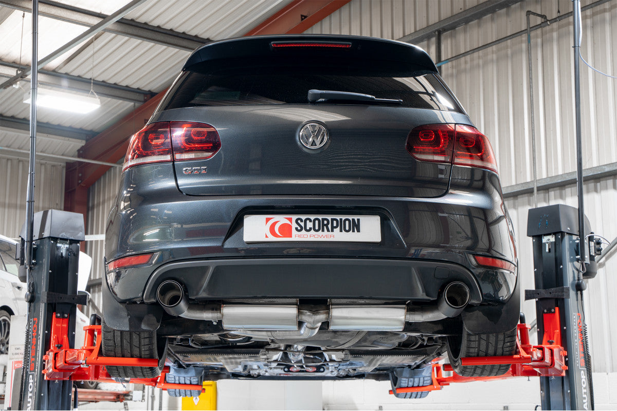 Skorpion Nierezonansowy układ Predator Catback VW MK6 04