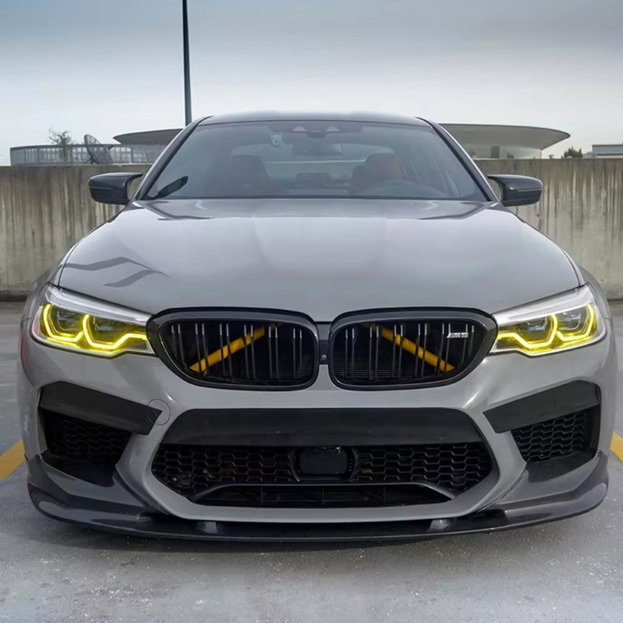 Module de feux de jour Endura DRL Angel Eyes jaunes CSL BMW M5 F90 LED (pré-LCI) 7