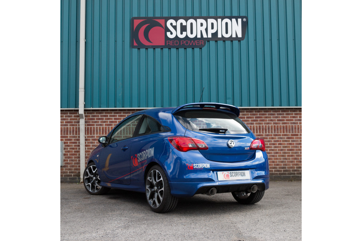Scorpion Niet geresoneerd CatBack Vauxhall Corsa E VXR 05