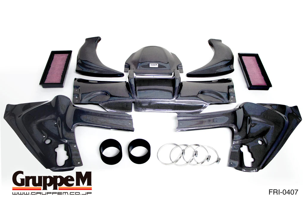 Admisión de aire de carbono del Grupo M para Mercedes C63 AMG W205