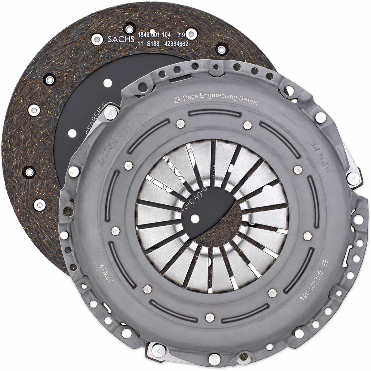 Sachs Performance Koppelingkit Golf 5 GTI / Golf 6 R / S3 8P / TTS 8J / Leon 2 Cupra