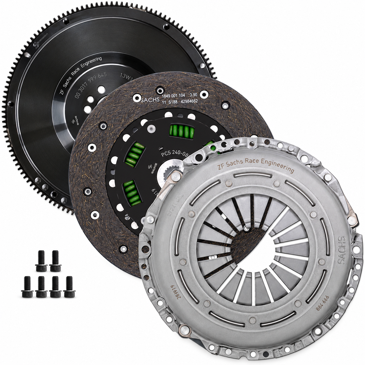 Sachs Performance Koppelingkit met Vliegwiel Volkswagen Golf 6 R