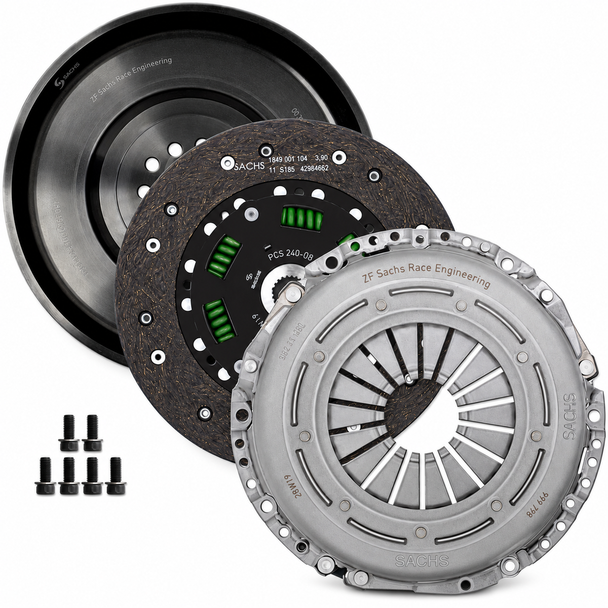 Sachs Performance Koppelingsset met vliegwiel Audi A3 / TT 3.2 / Golf 5 R32