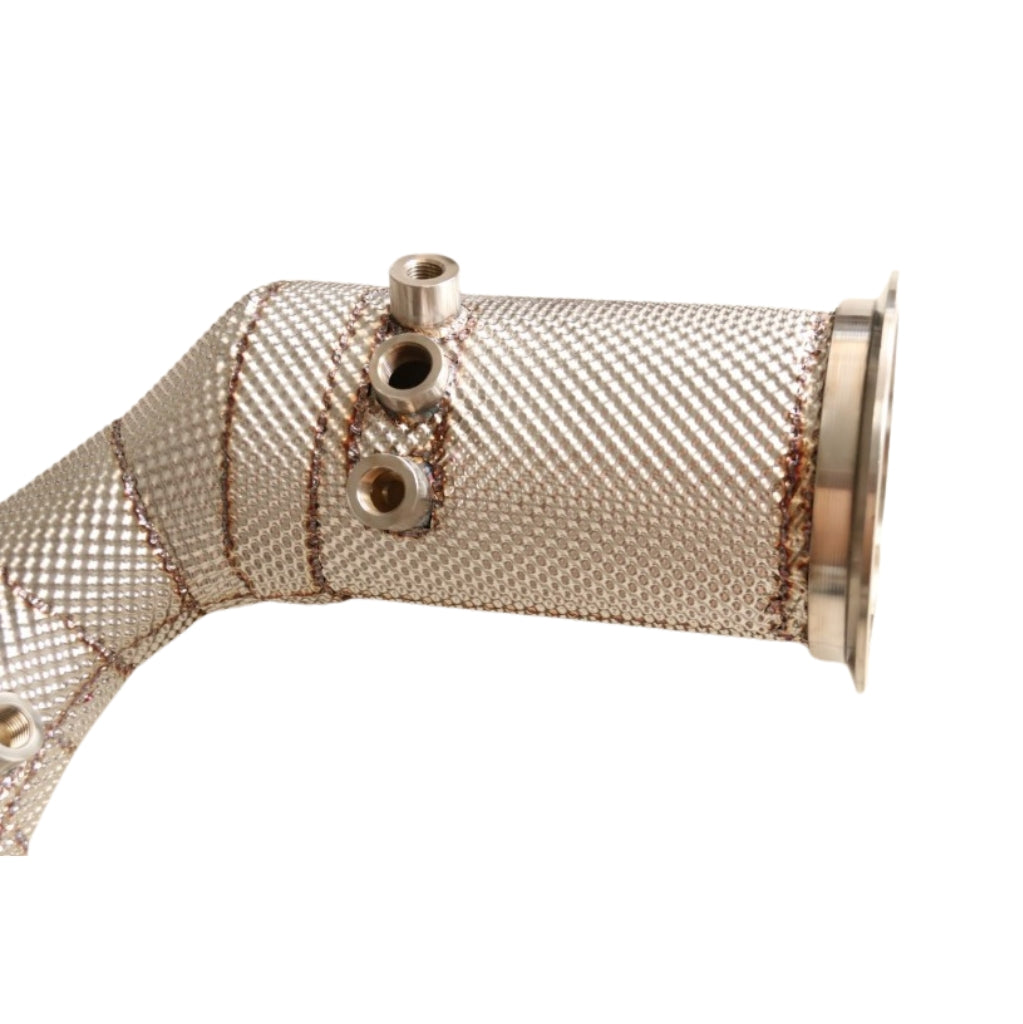 Endura Downpipe met hitteschild Urus RSQ8 SQ8 OPF 4