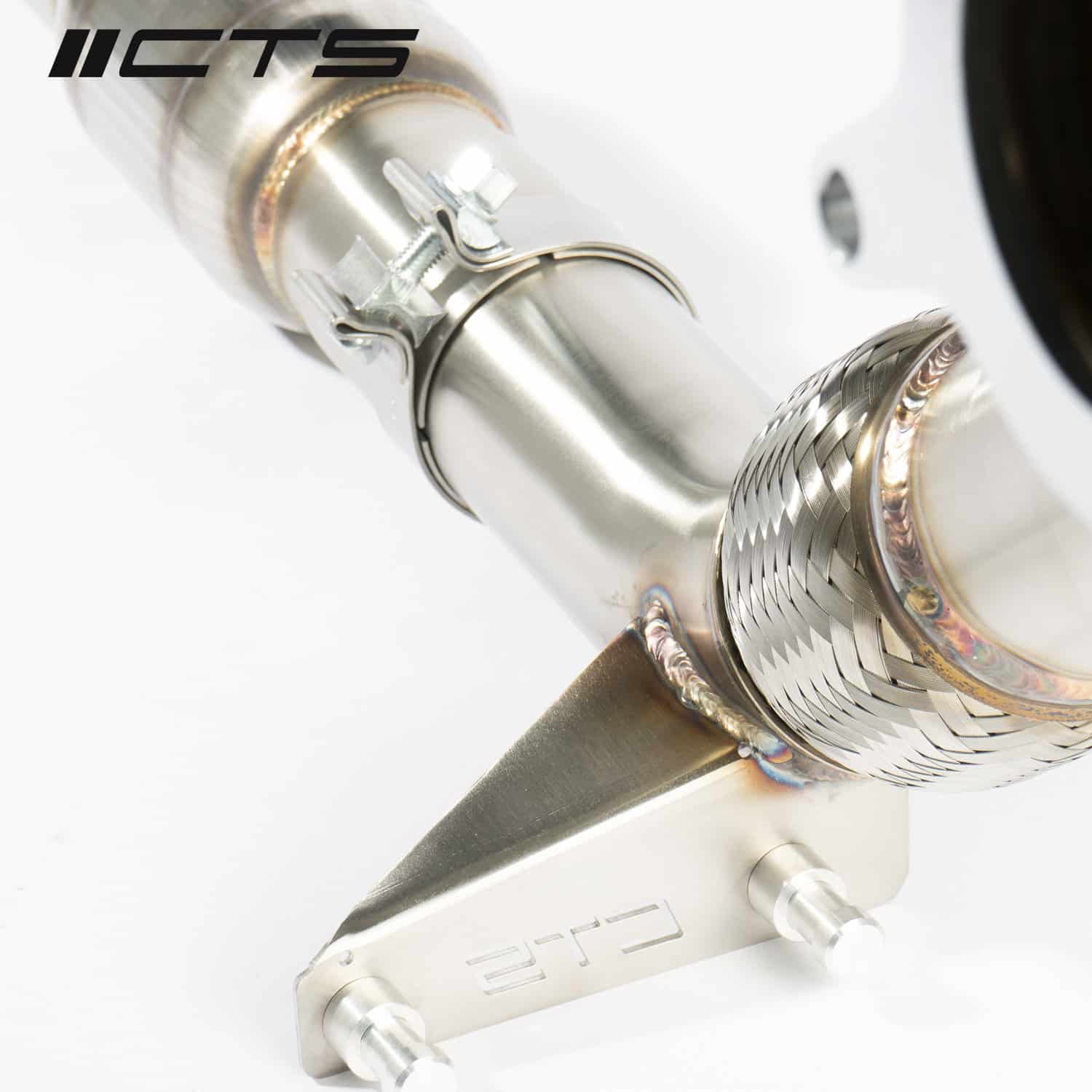 cts turbo cat downpipe audi a3 s3 8p 3