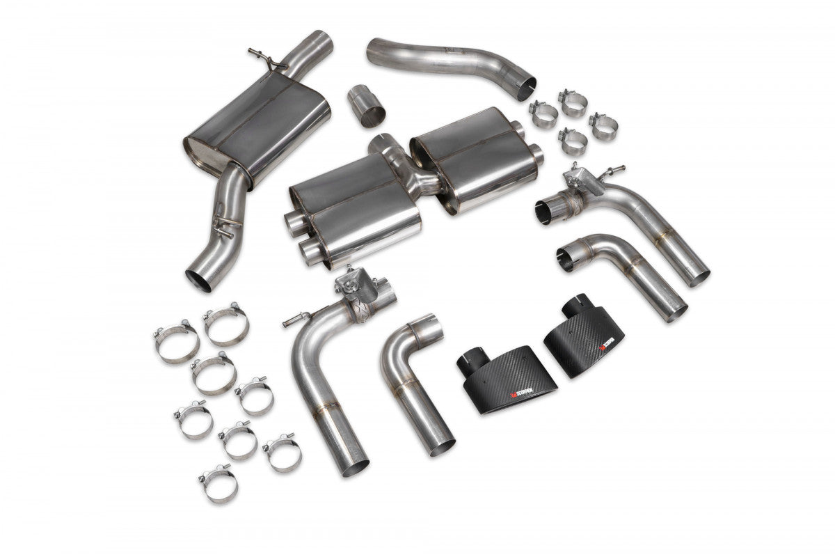 Scorpion Resoneerde GPF Back Systeem Audi S3 2.0T 8V 2