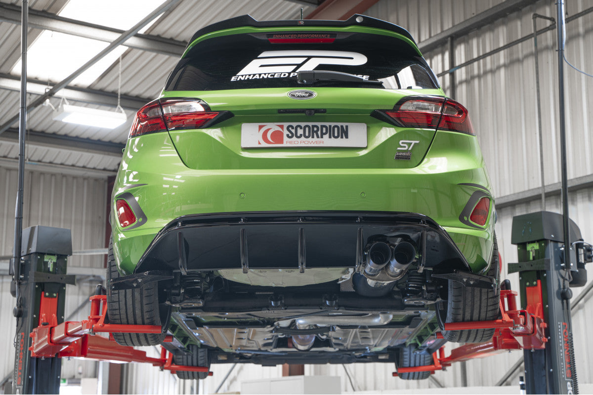 Sistema de respaldo Scorpion GPF sin válvula Ford Mk8.5 Fiesta ST 04