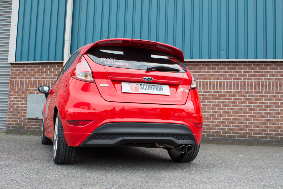 Scorpion Nicht-Resonanz-Cat-Back-System für Ford MK7 Fiesta 04