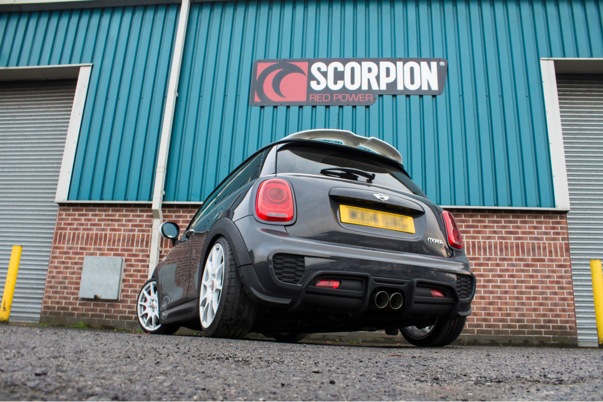 Scorpion Niet resonerend catback systeem Mini Cooper S F56 04
