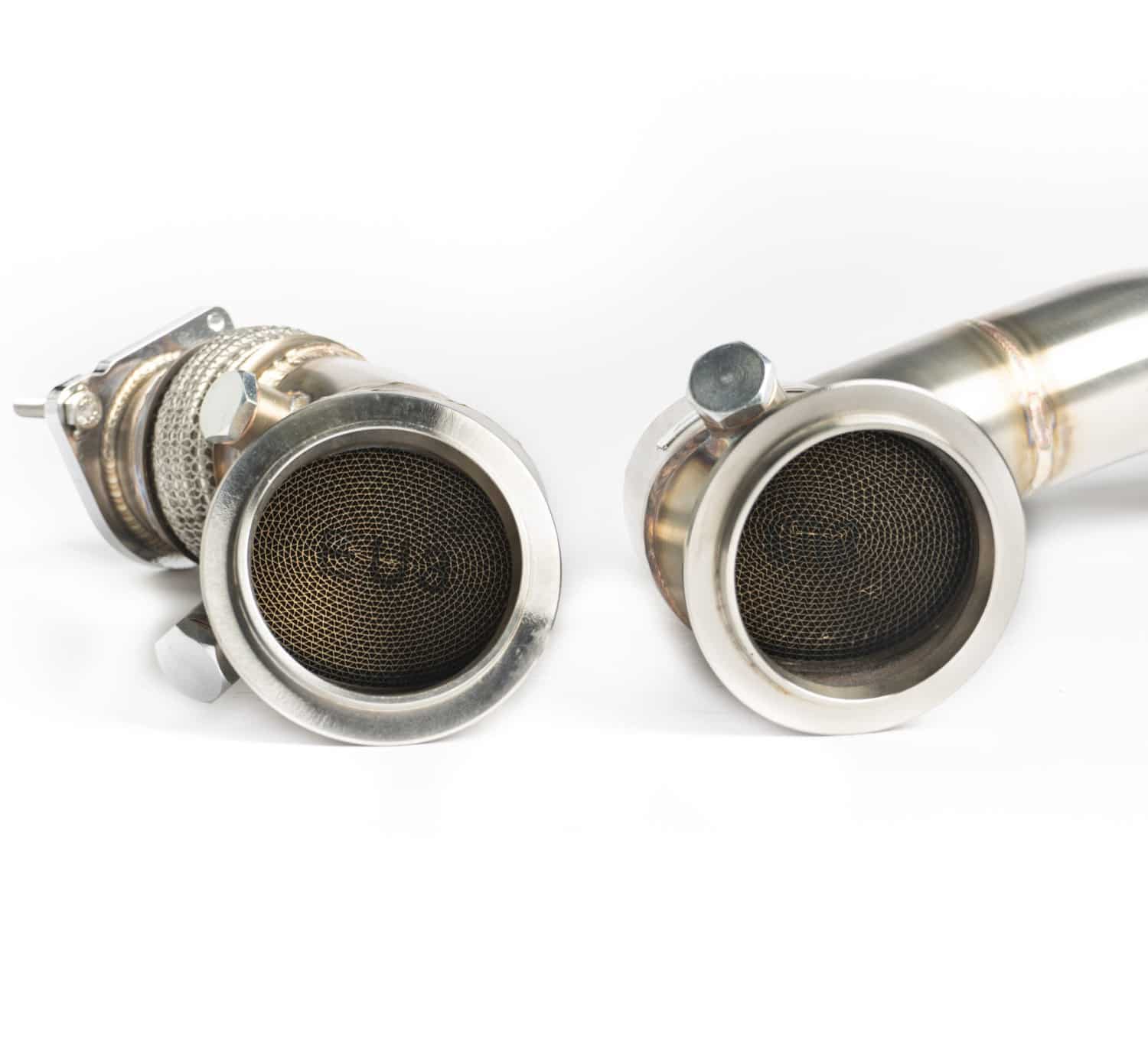 cts turbo downpipe 3″ cat bmw bmw m3 m4 m2c f8x 4