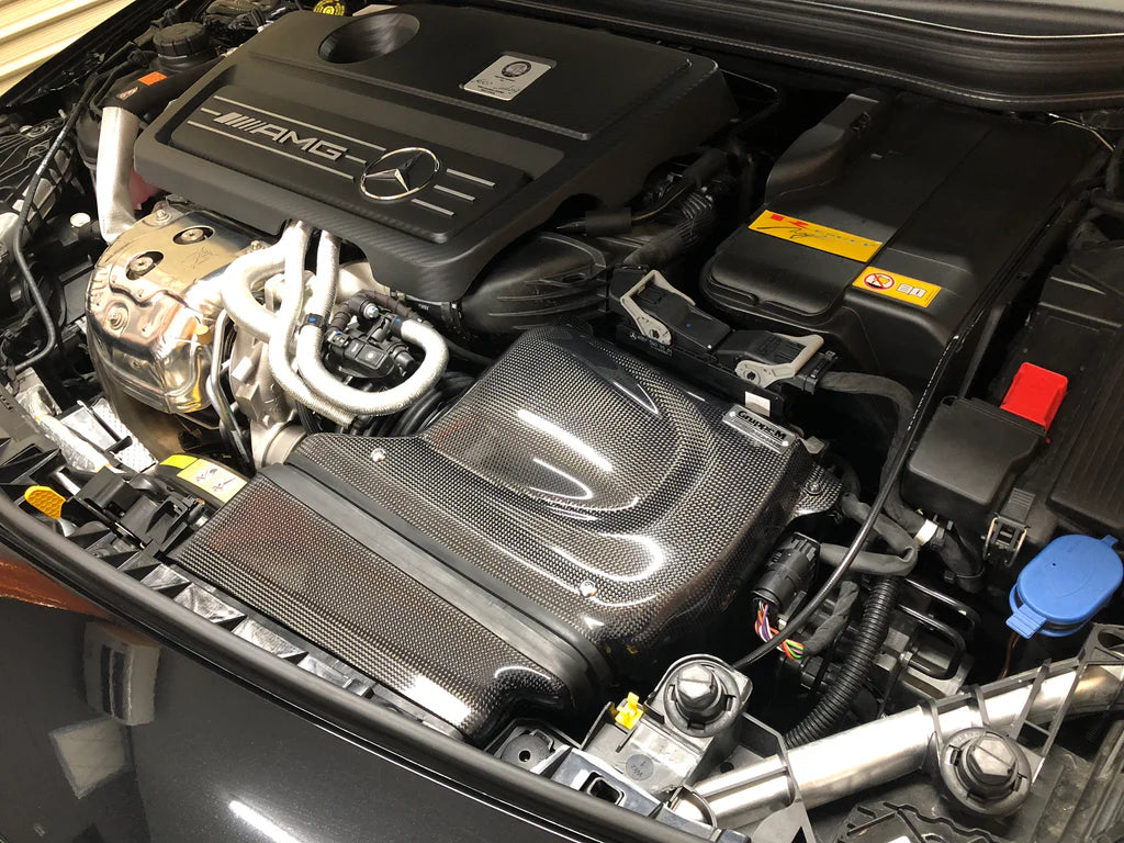 Admisión de aire de carbono del grupo M Mercedes CLA A45 AMG W176 1