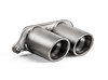 Akrapovič Eindstuk Set Titanium Porsche 911 GT3 991