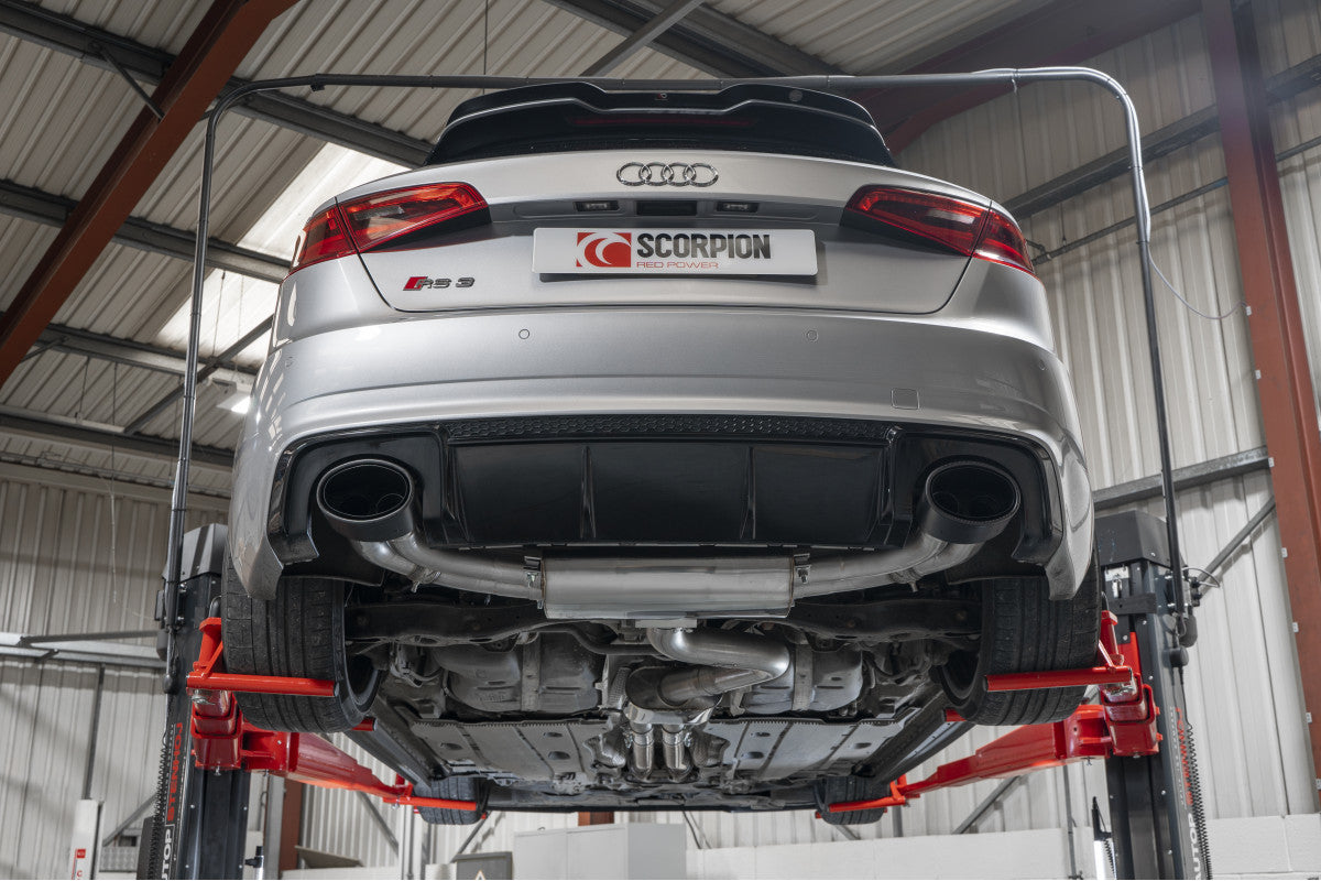 Układ wydechowy Cat Back firmy Scorpion Audi RS3 8V Sportback 15 17 PFL 04