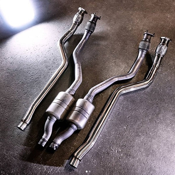 cts turbo downpipe decat audi s4 s5 b8 b8 5 2
