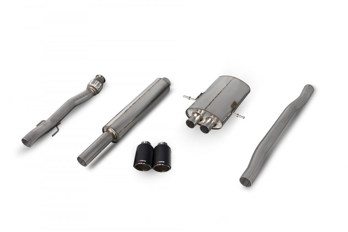 Scorpion Resonated Catback-System für Mini Cooper S R56 R58 3
