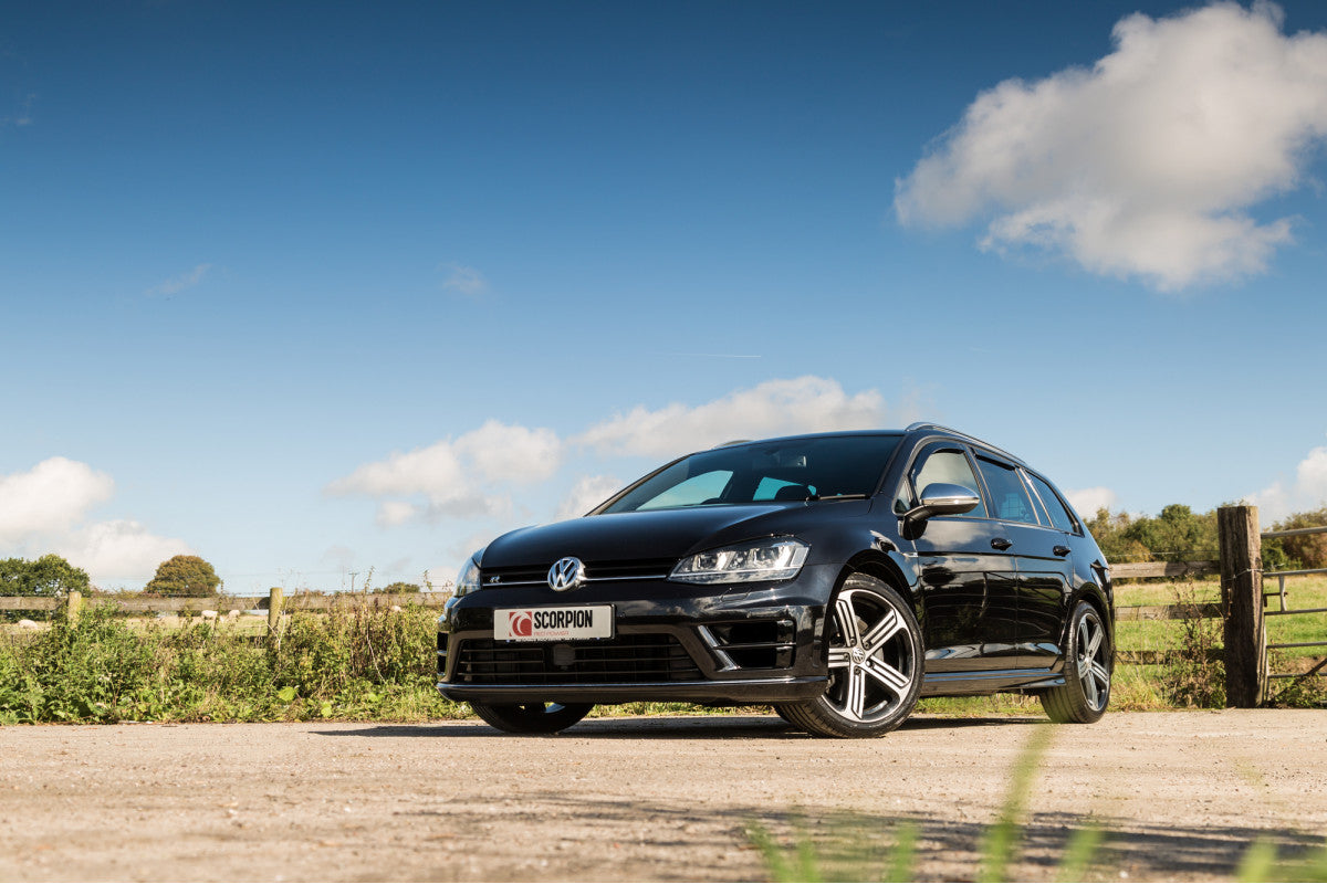 System Cat Back firmy Scorpion Resonated VW MK7 Golf 05