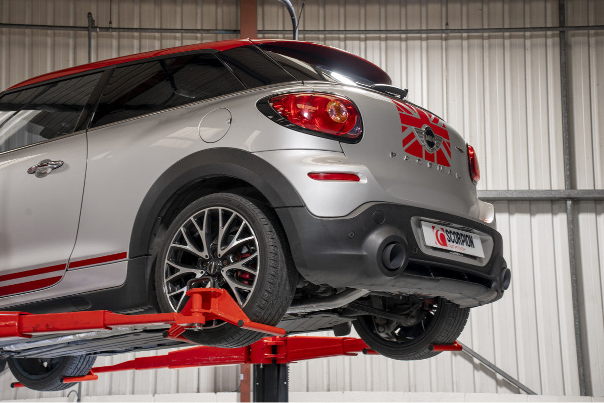 Scorpion Nicht-resonanter Cat-Back-Auspuff Mini Countryman R60 R61 6