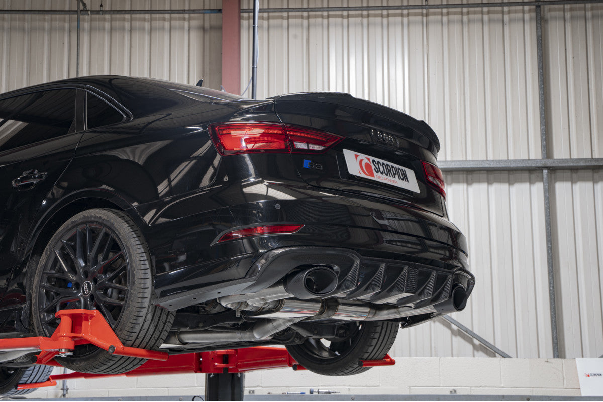 Scorpion Resoneerde GPF Back Systeem Audi S3 2.0T 8V 5