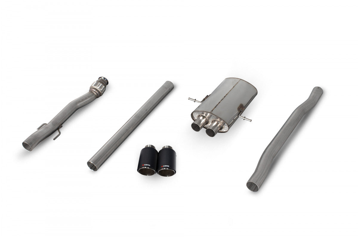 Scorpion Nicht-resonantes Cat-Back-System Mini Cooper S R57 3