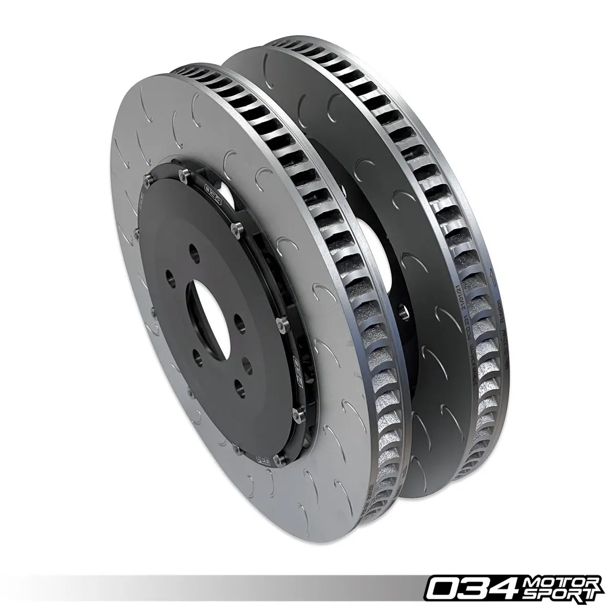 034 Motorsport 2 piece front brake rotor upgrade kit AUDI TTRS 3