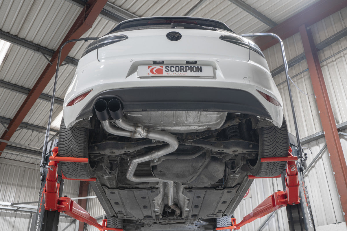 Układ wydechowy Cat Back firmy Scorpion Volkswagen MK7 GTD 04