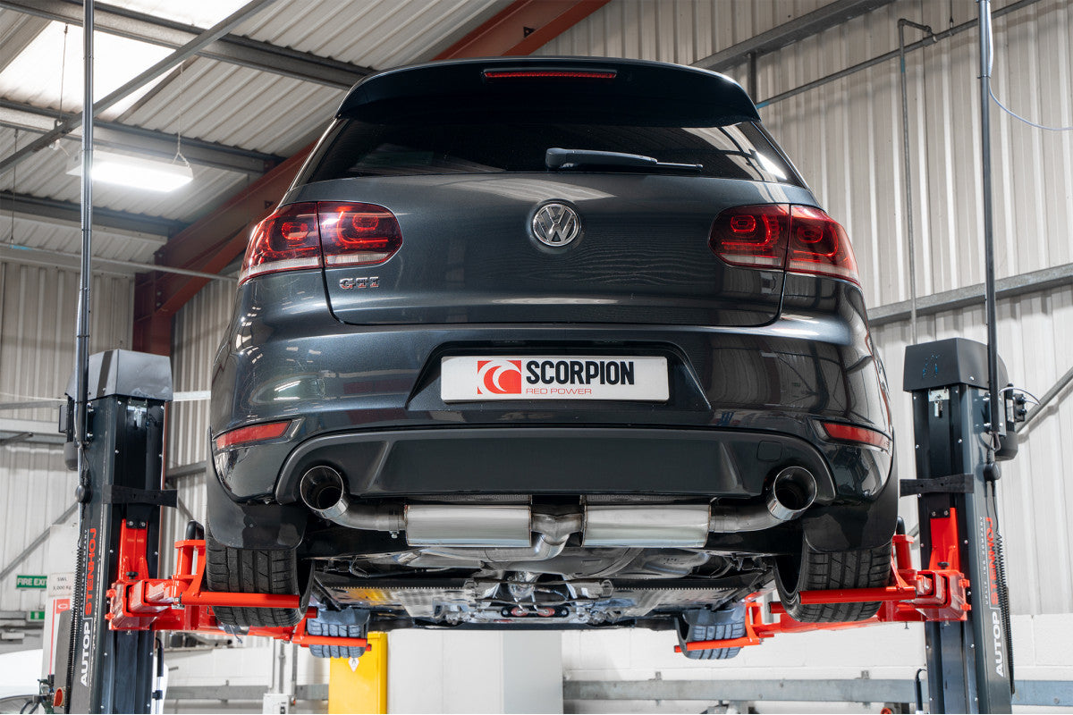 Układ wydechowy Catback Scorpion VW Golf 6 GTI 3