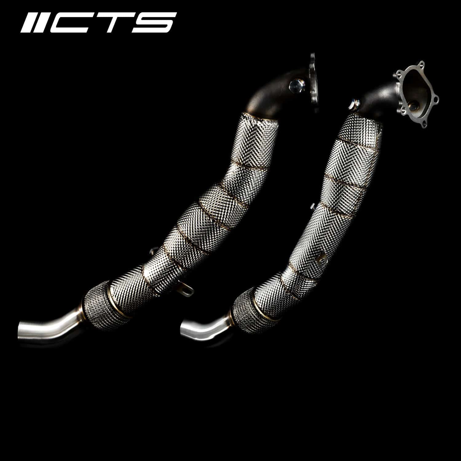 cts turbo cat downpipe audi s6 rs7 c7 4 0t 2