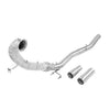 Alpha Competition Downpipe Decat Golf 8R Audi S3 8Y (met hitteschild)