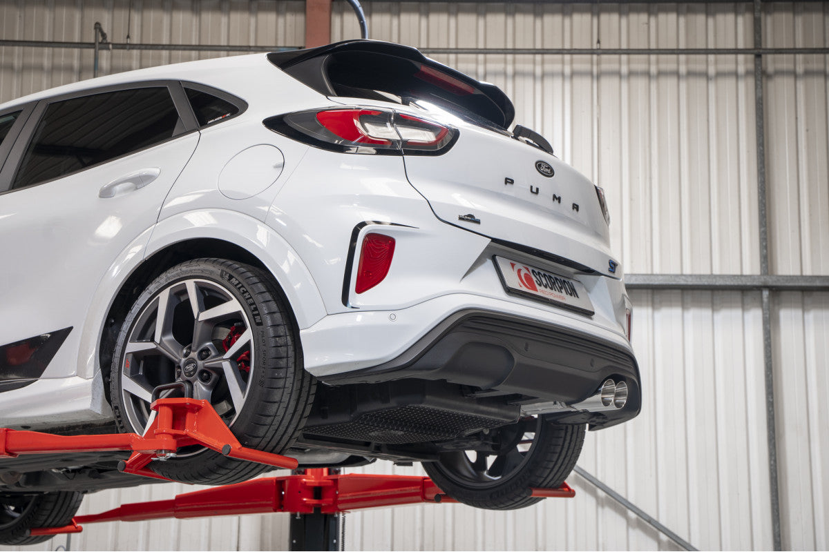 Scorpion Predator GPF Back systeem Ford MK2 Puma ST 6