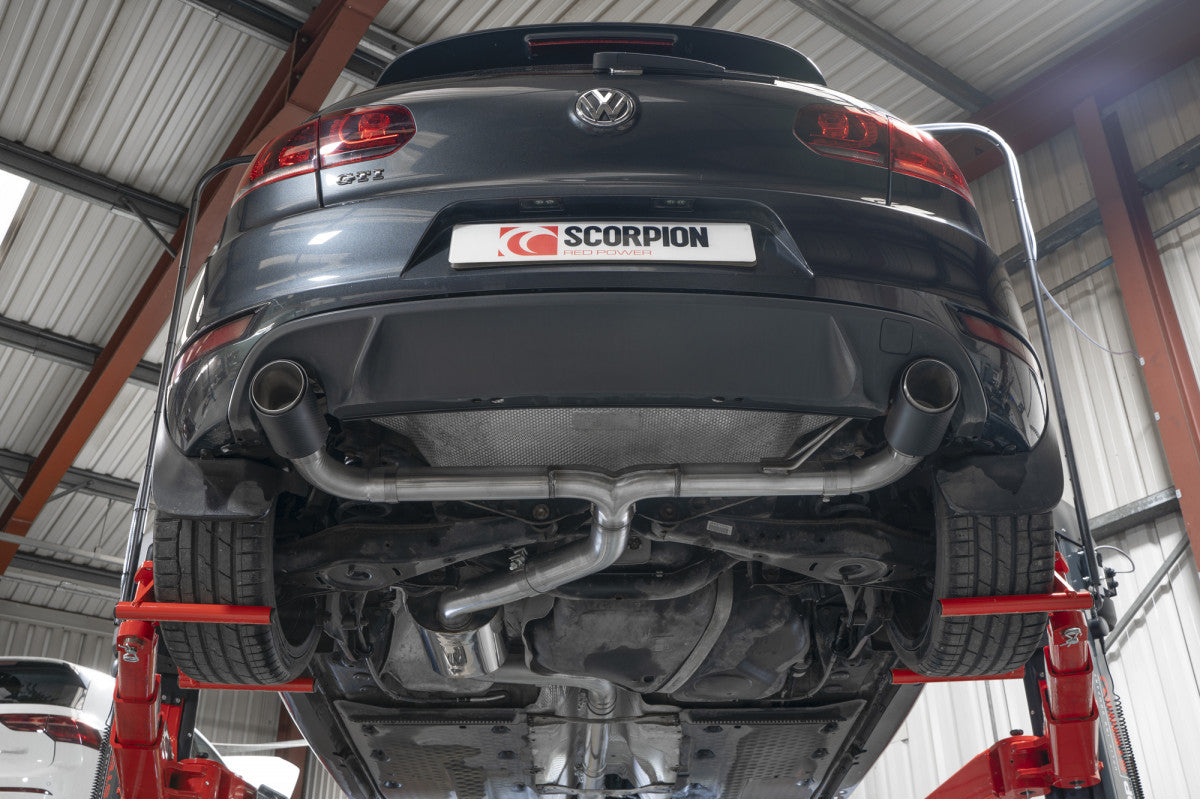 Scorpion Resonerend Predator Catback systeem VW Mk6 golf 05