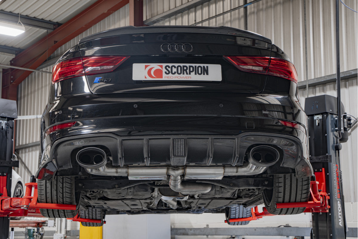 Scorpion Resoneerde GPF BACK Systeem Audi S3 2.0T 8V 3