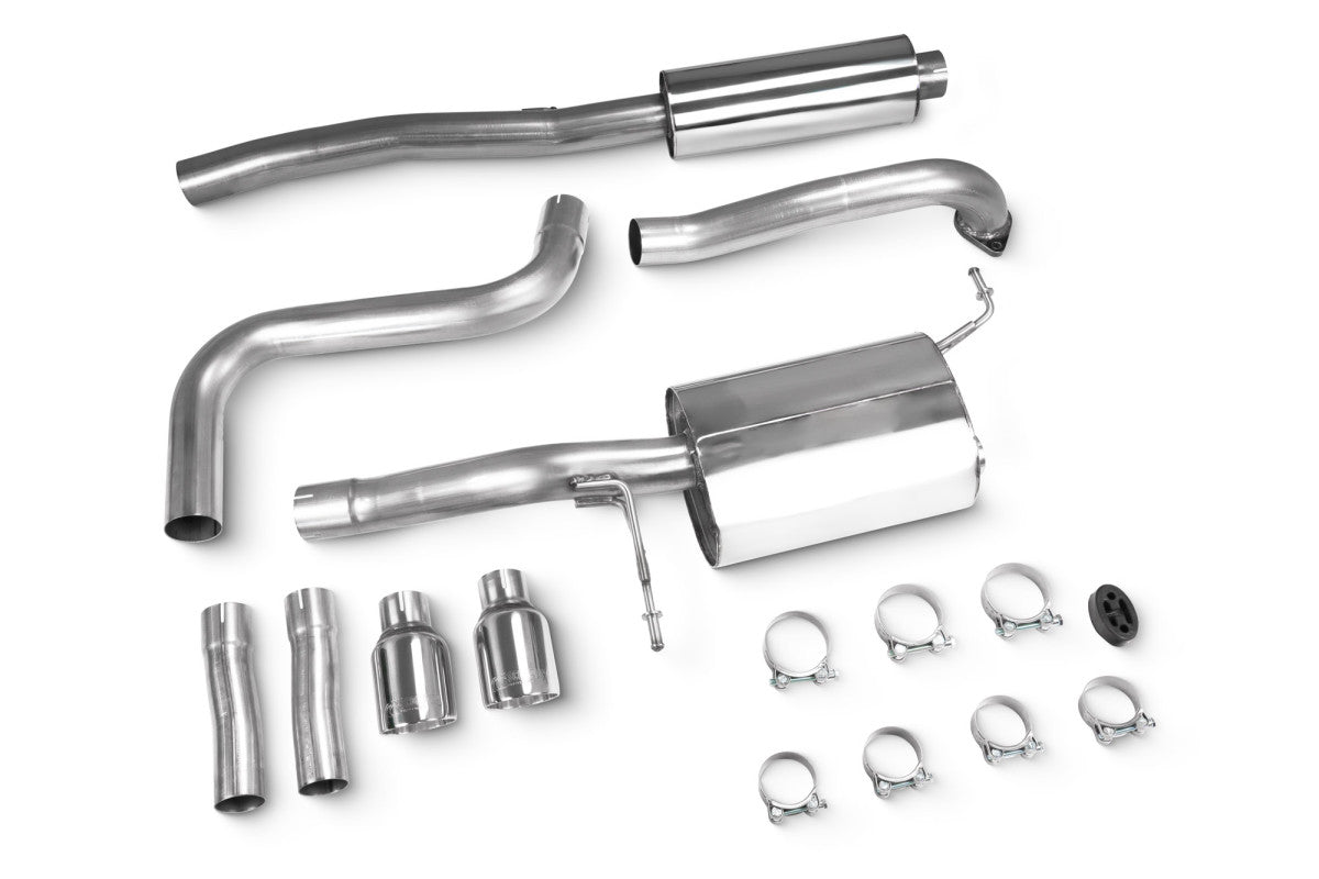 Sistema de escape resonante Scorpion para Ford MK7 Fiesta 1.0T 03