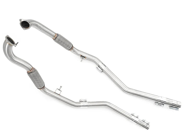 IE Upgrade mid-pipe exhaust Audi S4 S5 3.0T B9 B9.5 01