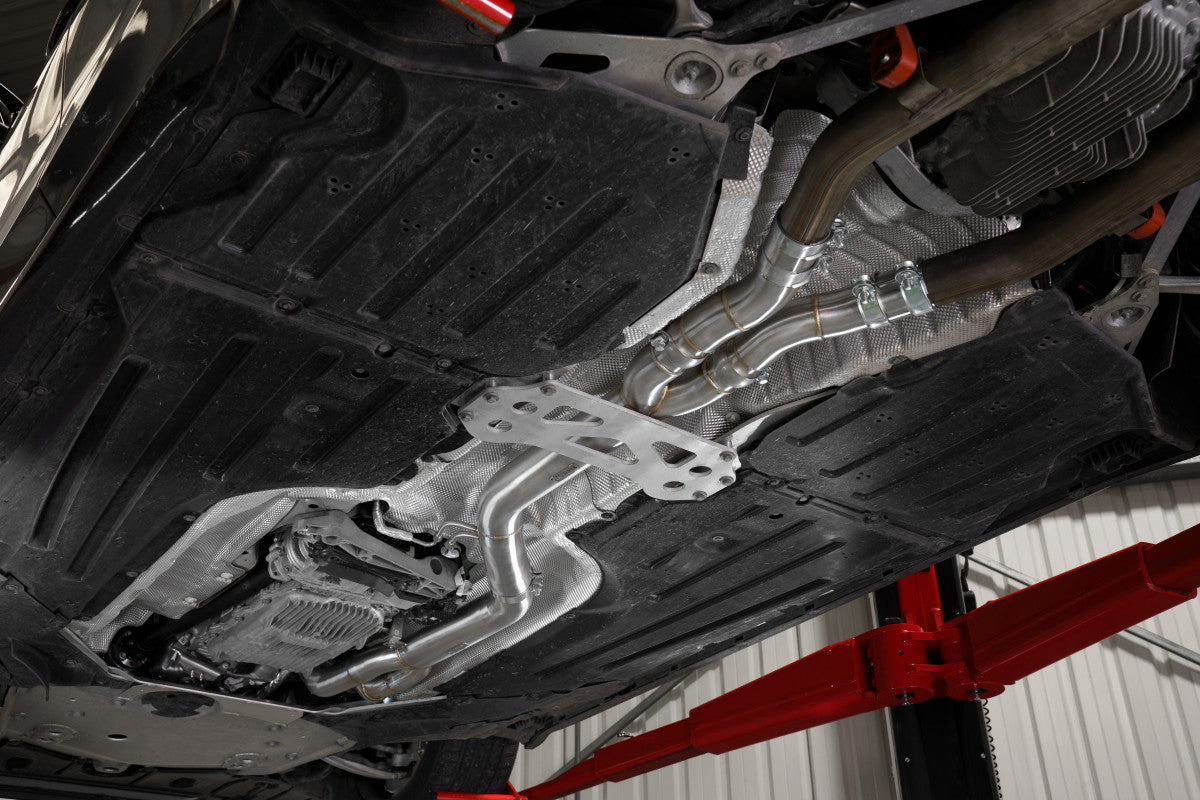 Tubo intermedio único SCORPION GPF Desmontaje BMW G87 M2 04